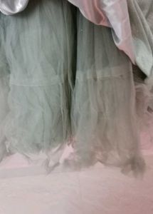 Sparkling Mint Green Ethnic Gown