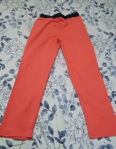Coral Lounge Pants with Drawstring