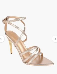 evaqupid Strappy Pointed Toe Heels