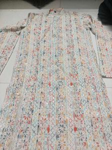 Embroidered Kurta with Sequins