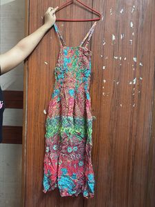 Boho Floral Print Sundress