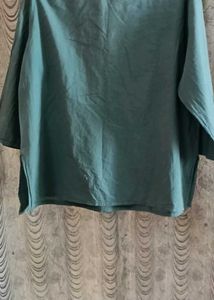 Embroidered Green Tunic Top 💚