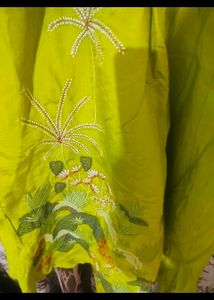 Embroidered Kurta with Tassel Detail