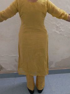 Elegant Yellow Kurta Set