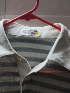 greg norman Striped Polo T-Shirt