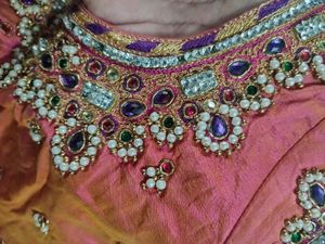 Pure Silver Pattu Lehenga Set