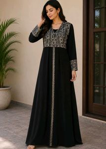 Elegant Black abaya🖤