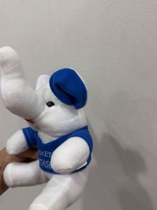 Cute White Elephant Plush Toy