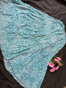 Bohemian Print Maxi Skirt