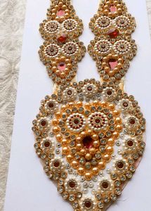 fancy paan haar. milap mala. groom necklace | long