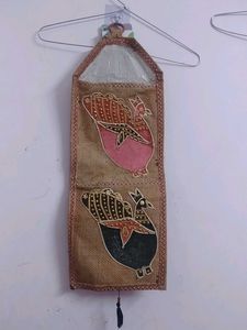 Handmade Jute Wall Organizer