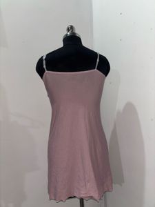 Pink Slip Dress