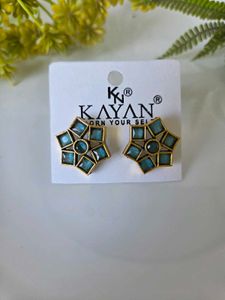 Kayan Star Stud Earrings