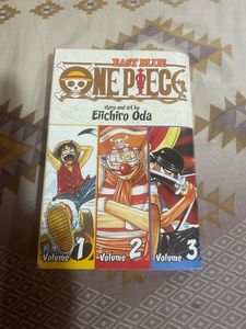 One Piece Volume 1,2,3