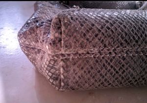 Michael Kors Python Embossed Leather Bag