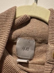 Chic Turtleneck Sweater with Button Detail