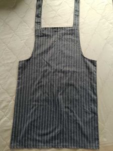 Pinstripe Overall Dress
