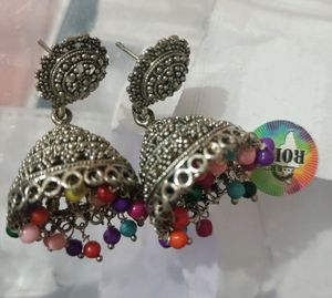 Oxidised Earrings