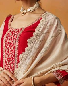 Elegant Red Kurta Set