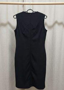 Elegant Black Sleeveless Dress