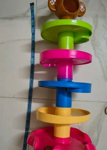 5 Layer Ball Ramp toy set Monkey Kid