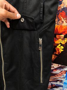 Edgy Black Dress with Zipper Detail