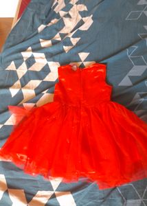 Sparkly Red Tulle Dress