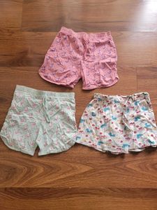 Bundle of 3 Cute Shorts
