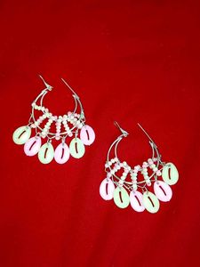 Boho Shell Dangle Earrings