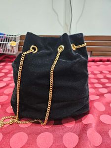 Accessorize Sparkling Sequin Bucket/Potli Bag