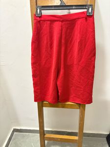 Stylish Red culottes