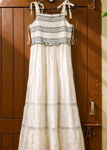 Elegant White Maxi Dress ✨