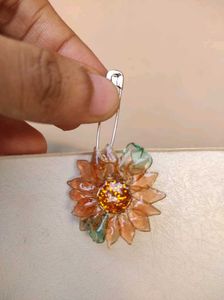 Sunflower Resin Jewellery Set