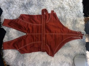 Rust V-Neck Bodysuit