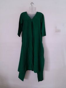 Green Maternity Kurta Set (Women's)