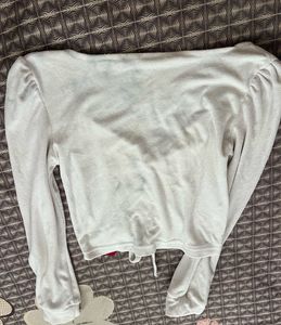 Chic Ruched Long Sleeve Top