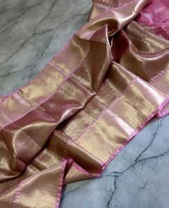 New Without Tag- Banarasi Tissue Silk Saree