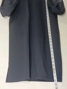 Stylish Blue Puff Sleeve Dress