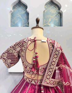 Stunning Embroidered Lehenga Choli
