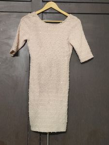 Nude Beige Bodycon Dress