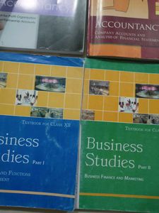 Class XII Accountancy &amp; Business Studies Textbooks
