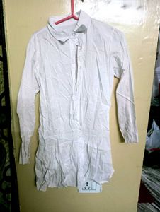 Chic White Shirt Dress