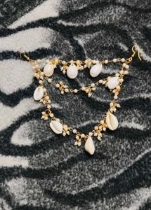 Exquisite Pearl &amp; Stone Choker Necklace