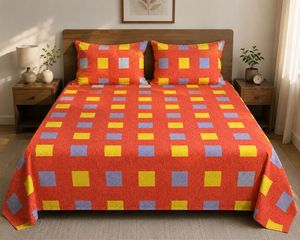 Vibrant Double bedsheet