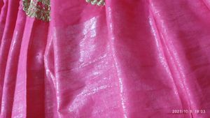 Milkish Pink Soft Saree