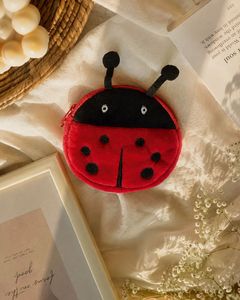 Cute Ladybug Coin Pouch