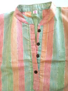 Striped Cotton Kurta