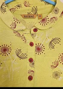 Floral Print Kurta Tunic