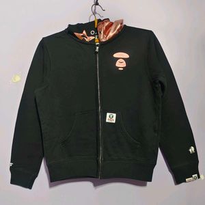 BAPE Black Zip Hoodie
