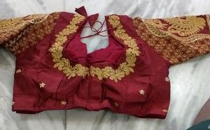 RAW SILK READY MADE BLOUSE